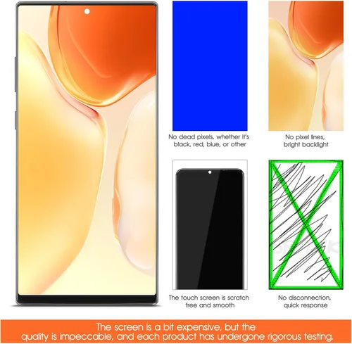 Miniatura 6 de INCELL - Pantalla de repuesto para Samsung Galaxy Note 10 Plus para Samsung Note 10 Plus, pantalla LCD N975F SM-N975U, digitalizador LCD, montaje