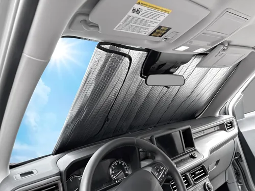 Miniatura 6 de YelloPro - Parasol para parabrisas delantero de ajuste personalizado para Ford Maverick Pickup 2022, 2023, 2024, 2025, 2026, híbrido, XL, XLT