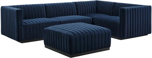 Miniatura 18 de Modway Conjure Seccional, Oro Negro