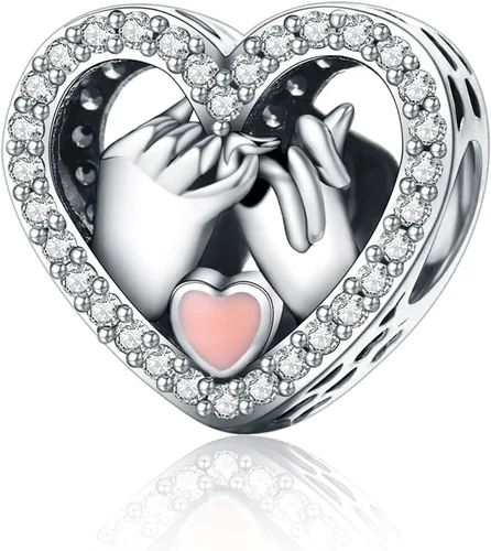Miniatura 84 de Abalorios de plata de ley 925 con letras de la A ~ Z, para pulseras, collares, Día de San Valentín, Día de la Madre, joyería regalos para mujeres