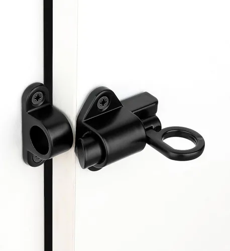 Miniatura 4 de Pestillos de cierre automático, pestillo de perno de resorte, cerradura de puerta de resorte, cerradura de puerta de aleación de aluminio de resorte