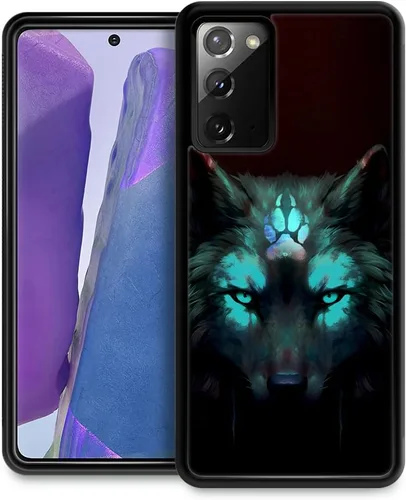 Miniatura 35 de CARLOCA Funda compatible con iPhone 13 Pro, diseño gráfico de identidad negra espiritual lobo, a prueba de golpes, antiarañazos, para iPhone 13 Pro