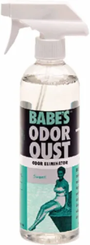 Babe's Odor Oust - Spray eliminador de olores marinos para barcos, alfombras y tapicería, neutraliza olores, repele la suciedad y deja aroma fresco,