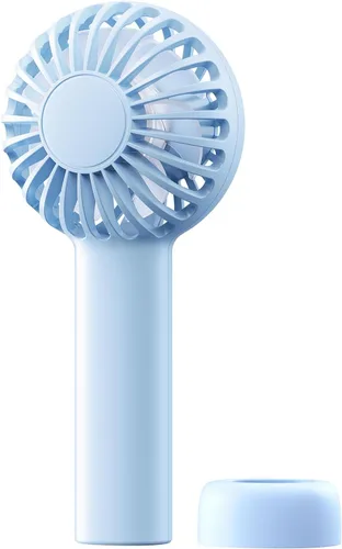 Miniatura 13 de SWEETFULL Mini Ventilador Portátil – Ventilador de Mano Recargable, 3 Velocidades, Pequeños Regalos Personales de Mano para Artículos Esenciales