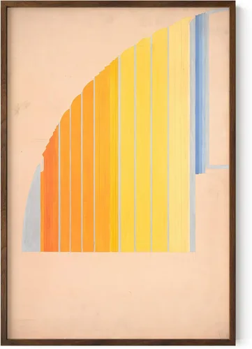 Miniatura 184 de HAUS AND HUES Arte abstracto moderno para pared, arte de sala de estar azul y verde, obra de arte moderna para paredes, imagen minimalista para sala