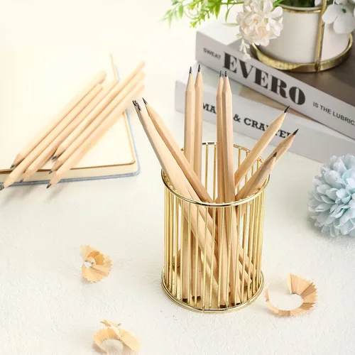 Miniatura 4 de Fumete 260 lápices de madera a granel, sin borrador, Hexagonal HB, grafito sin afilar, lápices de madera natural sin borradores, regalos de aula