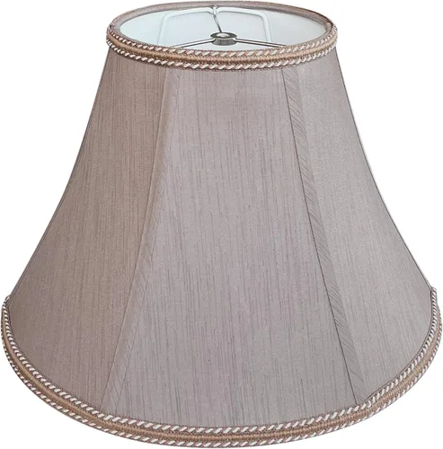 Miniatura 10 de TOOTOO STAR Pantallas de lámpara grandes de tambor de 12" de ancho superior x 16" de ancho inferior x 11" de alto, pantalla de lámpara de cuero