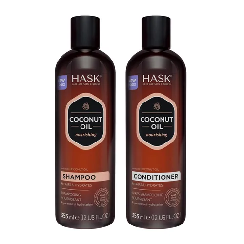 Miniatura 10 de HASK Juego de champú vigorizante de aceite de árbol de té y romero + acondicionador Refresca el cuero cabelludo, calma, sin sulfatos, sin