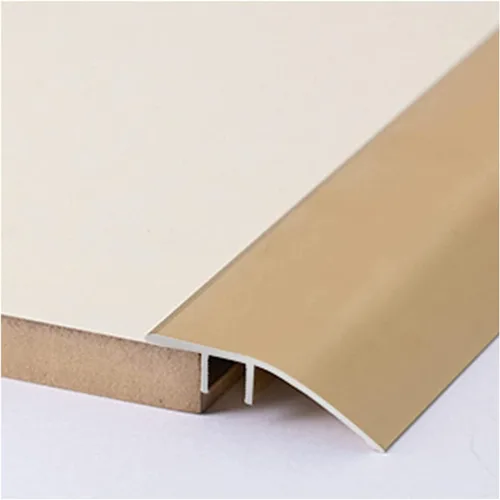 Miniatura 11 de Tira de umbral de transición suave para piso/alfombra/puertas, borde de aluminio metálico para transiciones de umbral con una altura inferior a 0.6