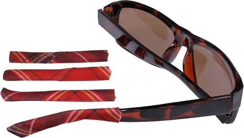 Miniatura 9 de Las fundas suaves con punta de patilla añaden color y diseños a los brazos de las gafas de sol - Paquete de dos