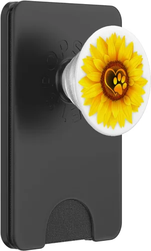 Miniatura 8 de Pata de perro con diseño de pata de perro, color amarillo, girasol blanco
