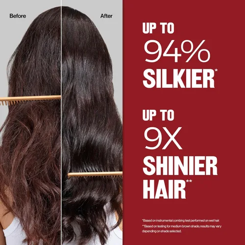 Miniatura 6 de Revlon ColorSilk con complejo de reparación de enlaces, color de cabello permanente negro, 100% cobertura de canas, tinte para cabello sin amoníaco