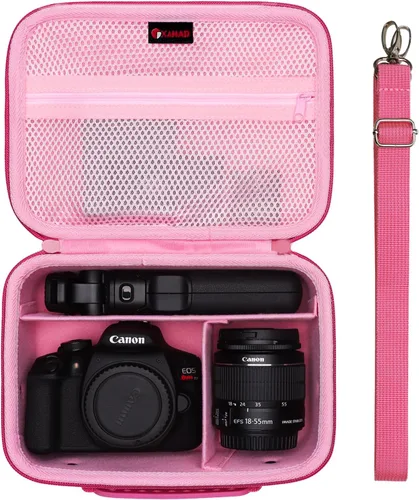 Miniatura 13 de XANAD Bolsa de cámara DSLR para cámaras sin espejo Canon EOS RebelT7/R100/R50/R6 Mark II/R50 V/R8/R10/R6 Mark III/R5 Mark II/RP SLR sin espejo