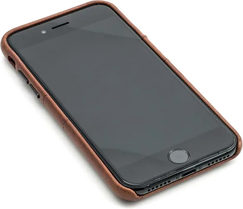 Miniatura 5 de Dockem Funda tipo cartera para iPhone SE 3 (2022), iPhone SE 2020, iPhone 8/7: piel sintética suave de alta calidad con 2 ranuras para tarjetas