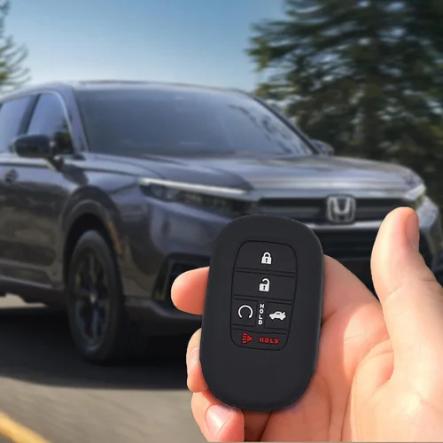 Miniatura 6 de Autobase Funda de silicona para llavero Honda Civic Accord HR-V CR-V Pilot Sport SI EX EX-L Touring 2022 2023 2024 2025 2026 Funda de protección