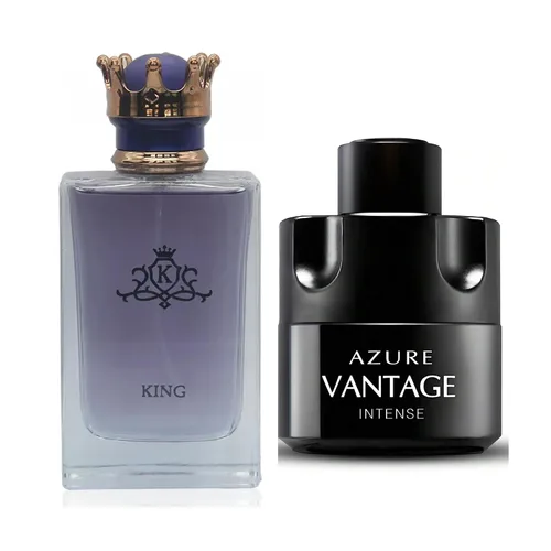 Miniatura 23 de King&1 Billion Lucky Men Colonia Set Eau De Parfum Spray para hombres, notas afrutadas enriquecidas por una fuerte fragancia a base de madera, ideal