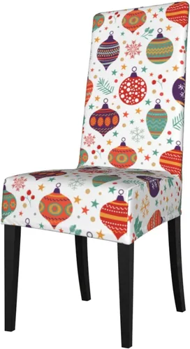 Miniatura 8 de Fundas para sillas de comedor con estampado de estilo chinoiserie, fundas para sillas de comedor lavables, fundas extraíbles para sillas de comedor