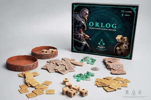 Miniatura 4 de Orlog - Juego de mesa para 2 jugadores - Assassin's Creed Valhalla Dice Game - Francés/Inglés