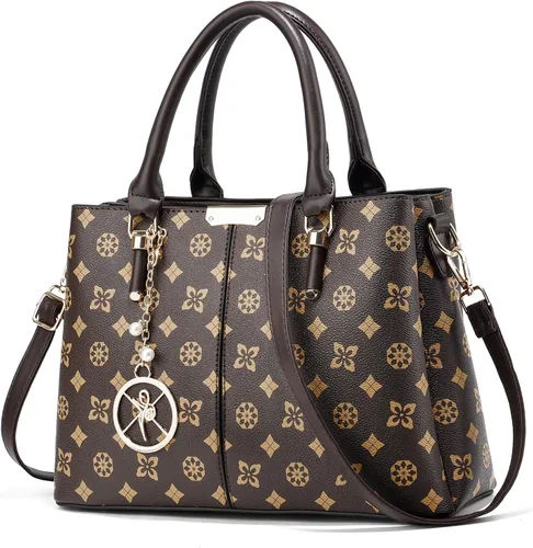 Miniatura 25 de KURGOOL Bolsos y bolsos de mano para mujer, bolso de hombro con asa superior, bolsa de mensajero para mujer