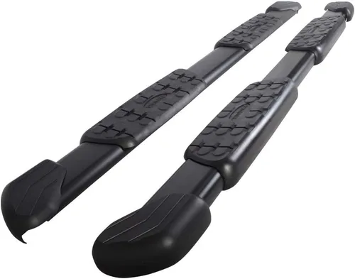 Miniatura 2 de IKON MOTORSPORTS - Estribos compatibles con Toyota Tundra Pick Up 2007-2021, doble cabina de aluminio estilo fábrica y plástico ABS, 2008 2009 2010