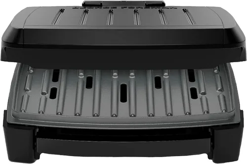 Miniatura 2 de George Foreman® Parrilla Totalmente Sumergible™, NUEVA Apta para Lavavajillas, Lava Toda la Parrilla, Antiadherente Fácil de Limpiar, Negro/Gris