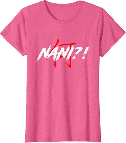 Miniatura 65 de Nani Meme Anime Japanese Camiseta, Negro, S