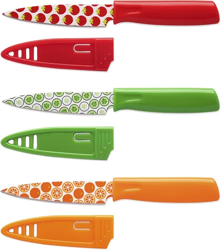 Hampton Forge Kitchen Essentials - Colección de herramientas y cubiertos de cocina, accesorios de cocina y cubiertos, juego de cuchillos de pelar