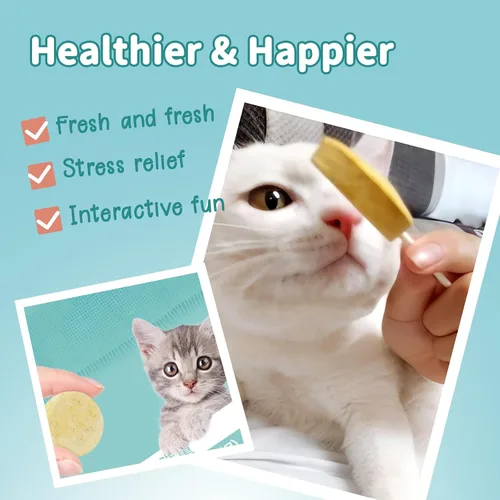 Miniatura 7 de Golosinas para gatos, bocadillos liofilizados para gatos de interior, bocadillos húmedos suaves y naturales, golosinas prémium para gatos, ideal