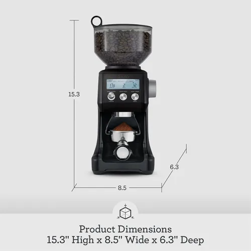 Miniatura 6 de Breville the Smart Grinder Pro BCG820BST, Acero inoxidable negro