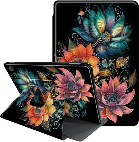 Miniatura 20 de Funda para Samsung Galaxy Tab A8 de 10.5 pulgadas 2022-360 grados giratoria multiángulo de visión protectora con apagado y encendido automático