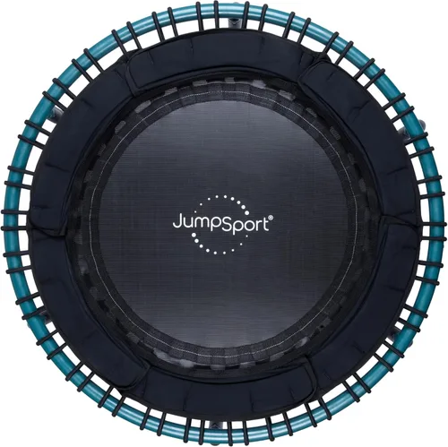 Miniatura 13 de JumpSport 39" Essential Fitness Trampoline Model 220, 230, 250 Exercise Trampoline 30 Low-Impact Bungees Negro