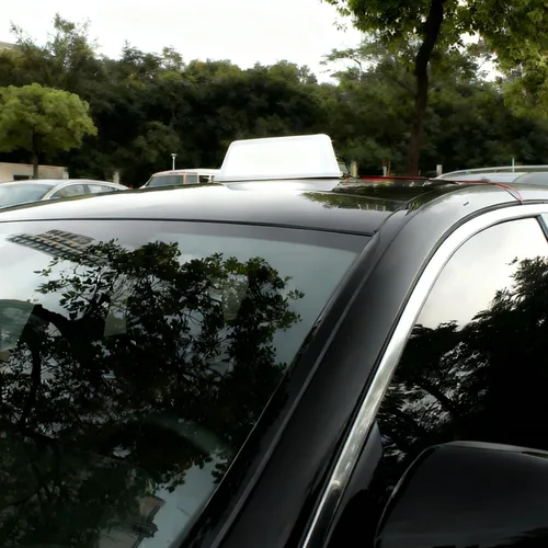 Miniatura 2 de Señal de taxi Luces de cabina magnéticas para techo de coche, taxi, luces indicadoras de luces de lámpara de techo para automóvil, luz LED de 12 V