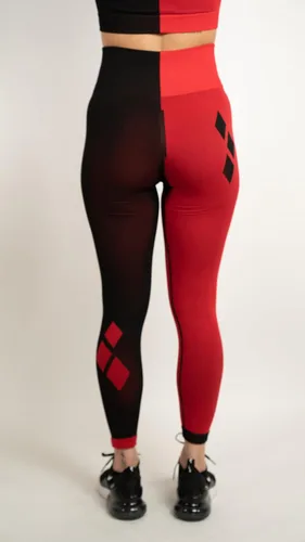 Miniatura 6 de DC Comics Leggings de entrenamiento para mujer, sin costuras, para gimnasio, yoga, fitness, Wonder Woman Batman, Harley Quinn Superman