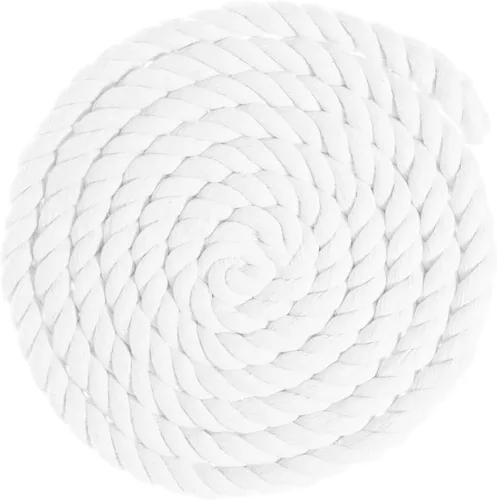 Miniatura 87 de West Coast Paracord - Cuerda de algodón natural trenzada de 3 hebras, 1/4, 1/2, 5/8, 3/4 y 1 pulgada de diámetro, 10, 25, 50, 100 pies Escala