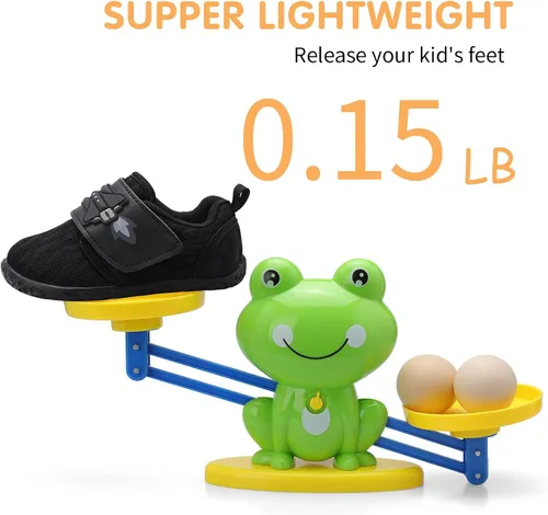 Miniatura 6 de LeIsfIt Toddler Shoes Boys Girls Shoes Little Kids Breathable Lightweight Sneakers Running Walking Tennis Non-Slip Shoes