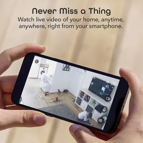 Miniatura 3 de Geeni - 2 cámaras inteligentes de seguridad/vigilancia LOOK para interiores, 1080p HD, con conversación de 2 vías y detección de movimiento