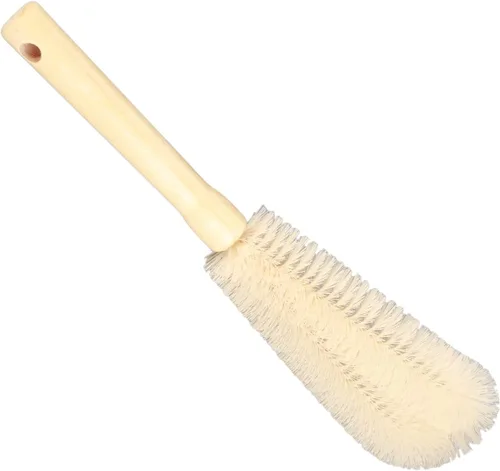 Miniatura 7 de Cepillo limpiador de botellas con mango largo de madera, cepillo para botella de agua, cepillo de cocina para biberón, taza, jarra, tetera, botellas