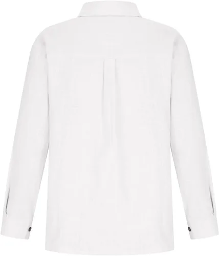 Miniatura 180 de SMIDOW Camisa de algodón y lino con botones para mujer