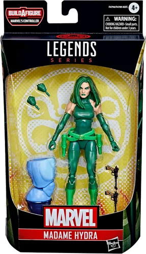 Miniatura 2 de Marvel Legends Series Madame Hydra Comics - Figura de acción coleccionable de 6 pulgadas, 4 accesorios, 1 pieza de Build-A-Fig.