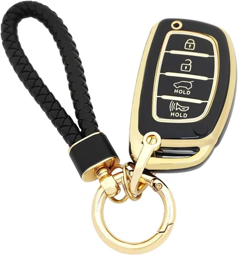 Miniatura 31 de Funda para Llavero de Coche Llavero Funda de Llave de TPU Suave Carcasa de Protección Portallaves Accesorios