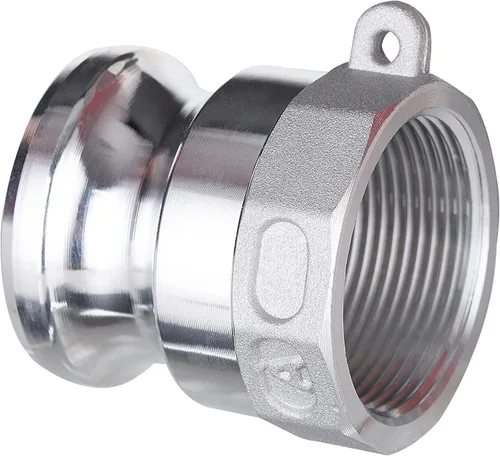Miniatura 13 de Accesorios de bloqueo de leva global de aluminio Tipo F Cam & Groove Hose Fittings, acoplamiento Camlock de 1.5 pulgadas, enchufe de 1.5 pulgadas x