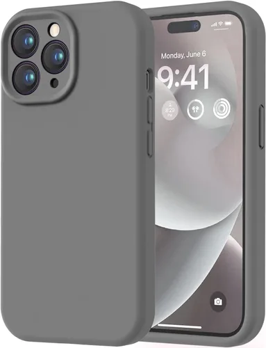 Miniatura 110 de LOVE 3000 Compatible con Funda para iPhone 15, [Cámara de Cobertura Completa de Silicona Suave] [Protección contra Caídas de 8 pies], Forro de Negro