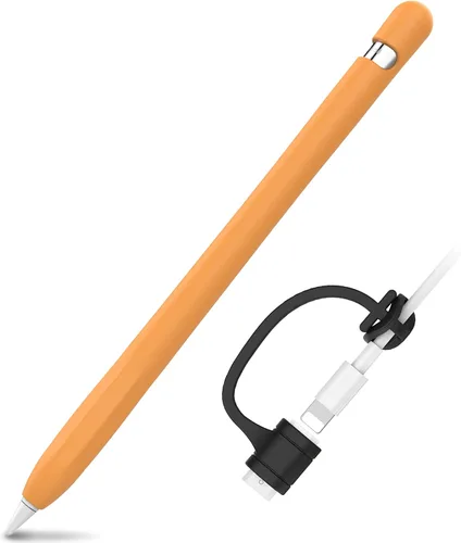 Miniatura 13 de AhaStyle Funda protectora de silicona antideslizante [kit de correas de adaptador de cable añadido] compatible con iPad Pencil de 1ª