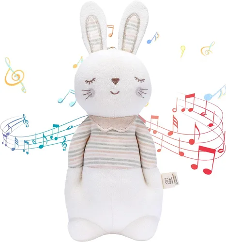 Miniatura 9 de COTTONEBEBE Juguetes para Bebés, Juguete de Peluche con Música de Nana para Bebés Infantes de 0 3 6 12 a 36 Meses Niño y Niña, Regalo Ideal