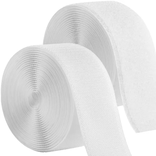 Miniatura 32 de ECOHomes Cinta de gancho y bucle para coser de 3/4 pulgadas de ancho x 33 pies para rollo de tela, tiras cosibles para coser para ropa, ropa, tela