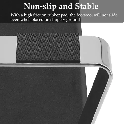 Miniatura 7 de Reposapiés impermeable, reposapiés mejorado de alta elasticidad debajo del escritorio, reposapiés ergonómico para debajo del escritorio