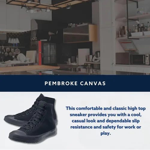 Miniatura 8 de Shoes for Crews Zapatillas de trabajo unisex antideslizantes de caña alta - Zapatos cómodos y resistentes al agua para mujeres y hombres