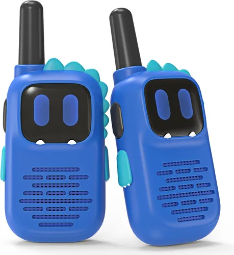 Miniatura 9 de Holiky Juguetes para Niños y Niñas de 5-7 Años, Walkie Talkies para Niños Alcance de 1000 Pies 2 Canales Radio de 2 Vías Juguete Regalos de Navidad