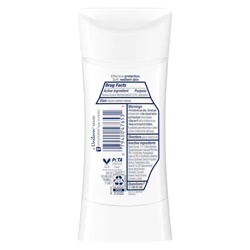 Miniatura 2 de Dove Advanced Care - Desodorante antitranspirante en barra de vainilla y manteca de cacao, 3 unidades, desodorante antitranspirante con tecnología