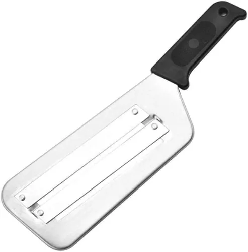 Cortador de acero inoxidable de doble capa, triturador de cuchillos de verduras de cocina, cortador de repollo, trituradora de repollo para ensalada